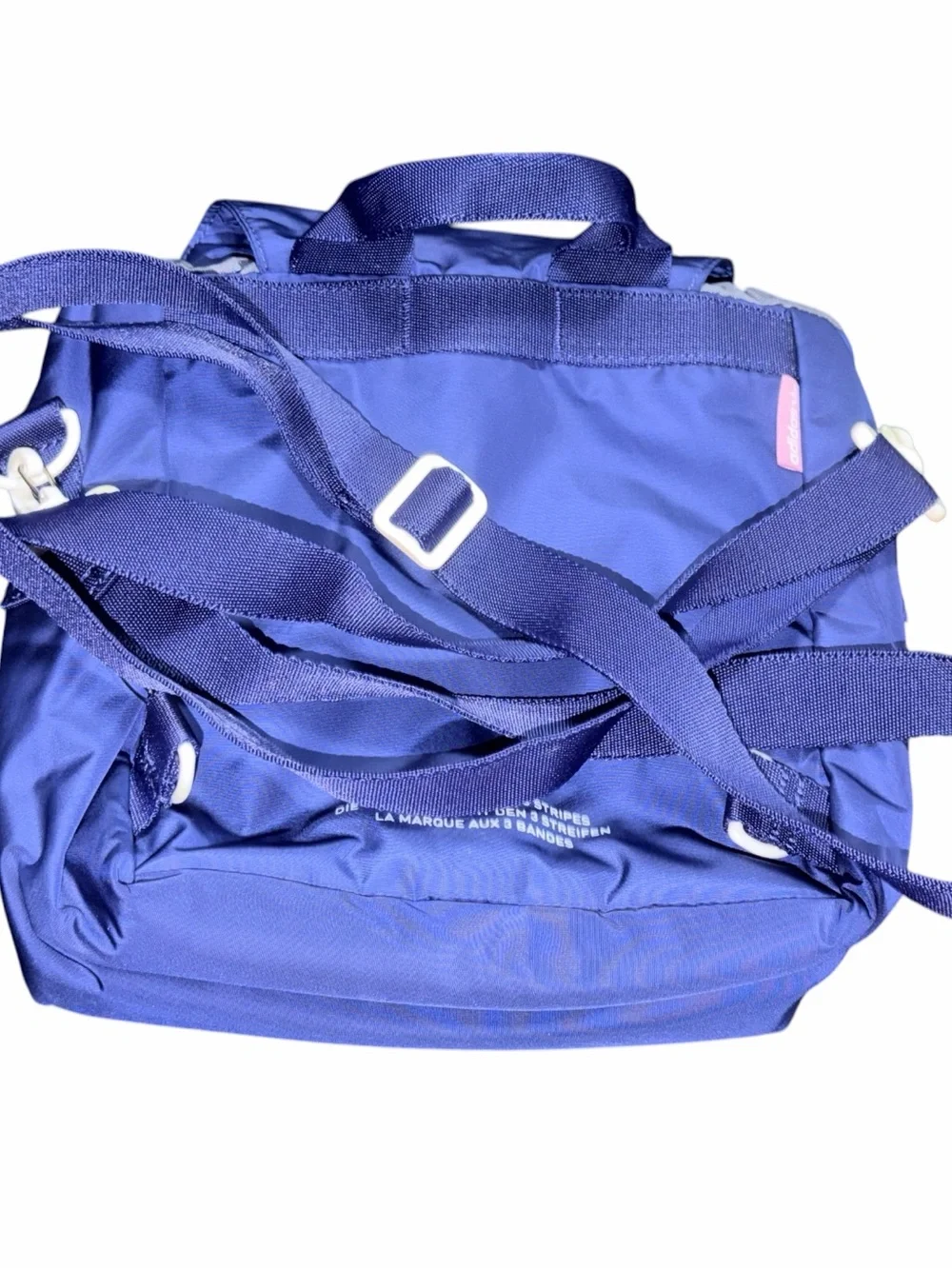adidas Navy Blue Men's Backpack with Front Pocket